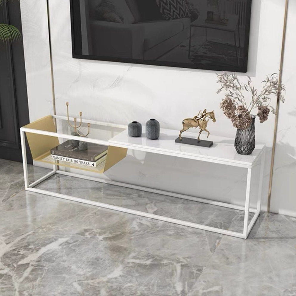 DROMA Modern Marble TV Console
