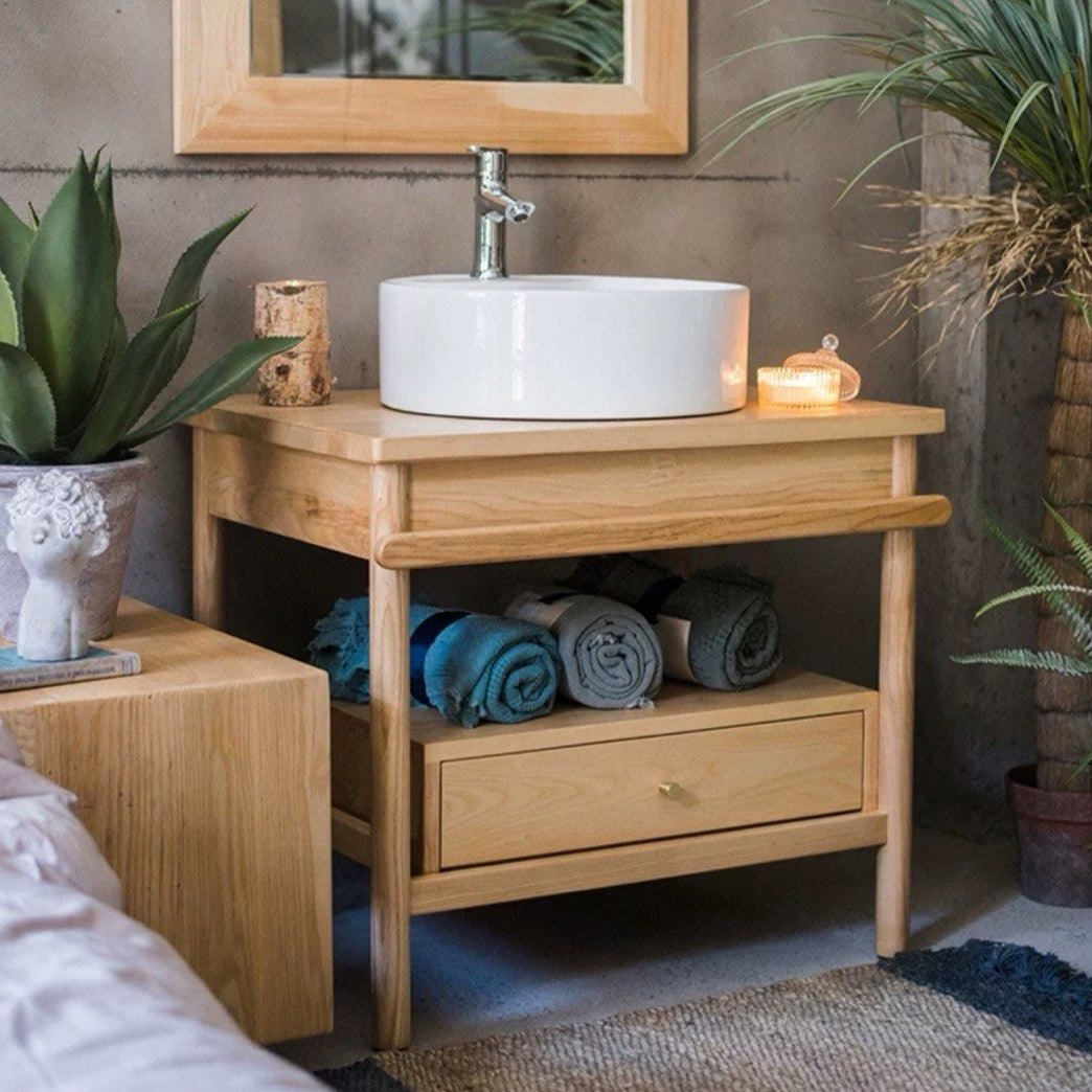 VEARE Scandinavian Bathroom Cabinet