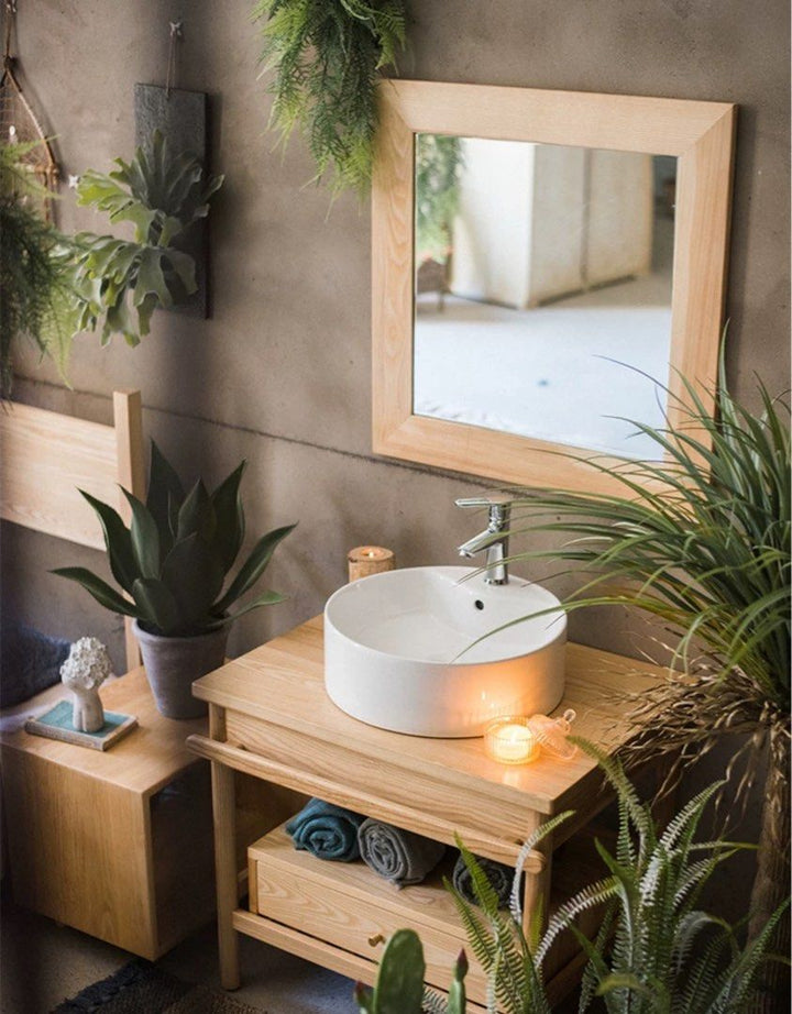 VEARE Scandinavian Bathroom Cabinet