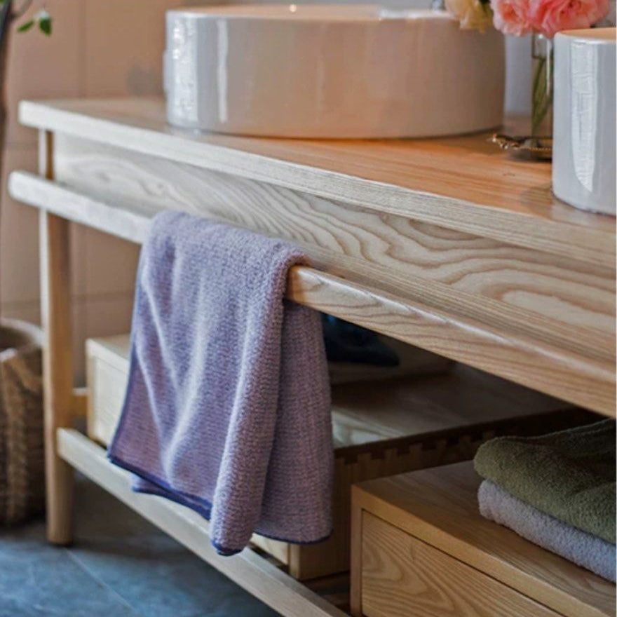 VEARE Scandinavian Bathroom Cabinet