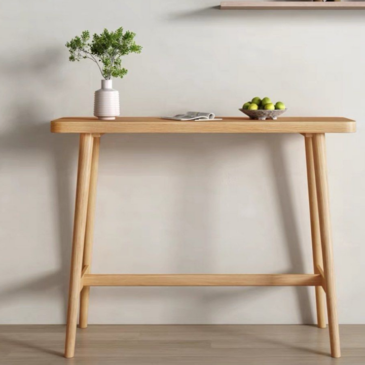 KERANO Modern Solid Wood Bar Table