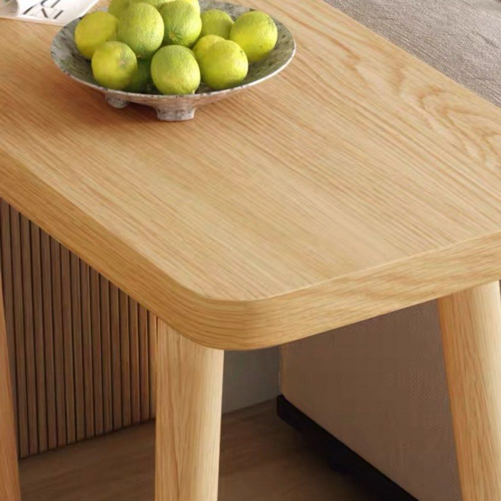 KERANO Modern Solid Wood Bar Table