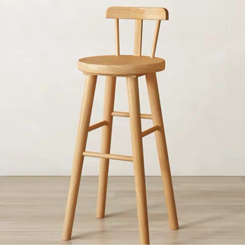 KERANO Modern Solid Wood Bar Table