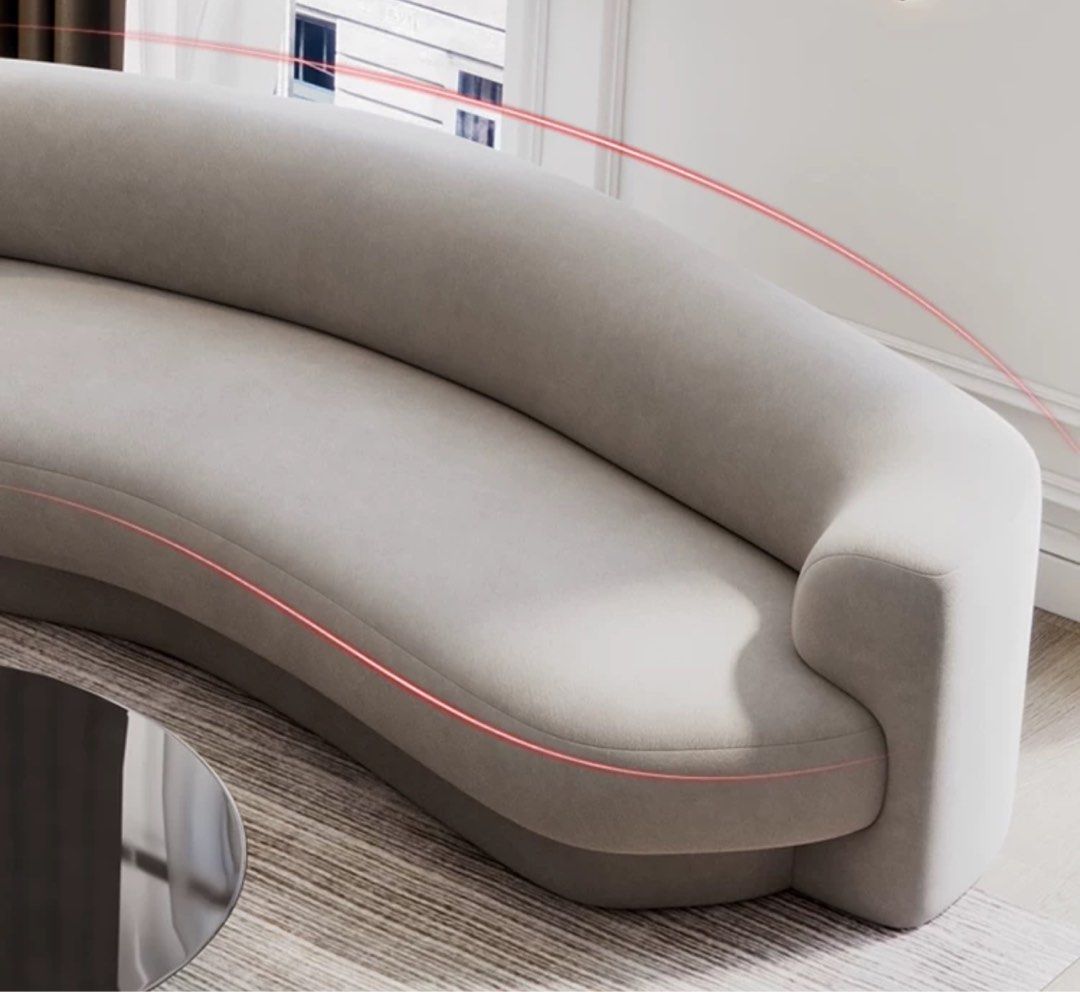 ZELVIA Modern Boucle Sofa