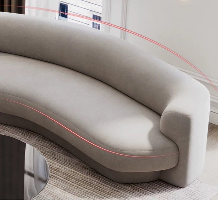 ZELVIA Modern Boucle Sofa