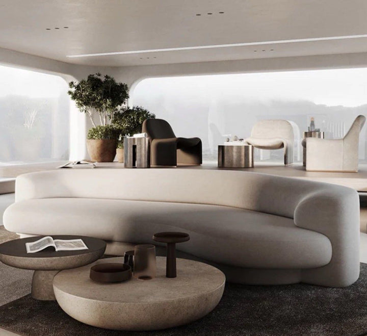 ZELVIA Modern Boucle Sofa