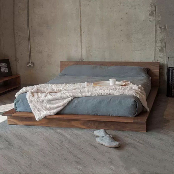 VELTH Rustic Solid Wood Bedframe