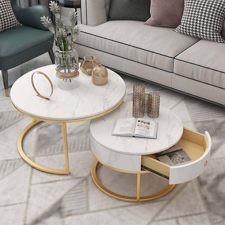 VELVETTE Two Piece Nesting Tables
