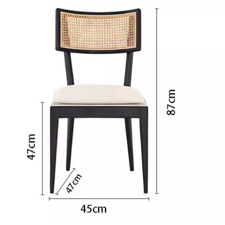 ZMECK Rattan Dining Chair