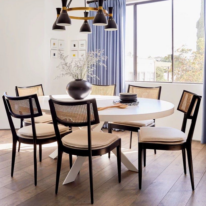 ZMECK Rattan Dining Chair