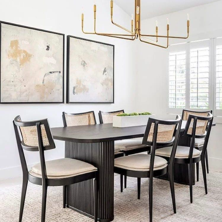 ZMECK Rattan Dining Chair