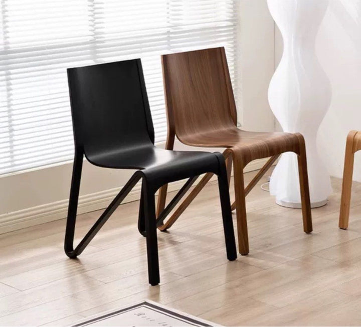 ATTUMA Japandi Solid Wood Dining Chair
