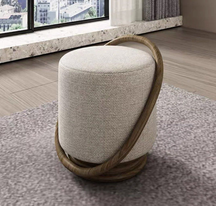 AEREN Modern Boucle Stool