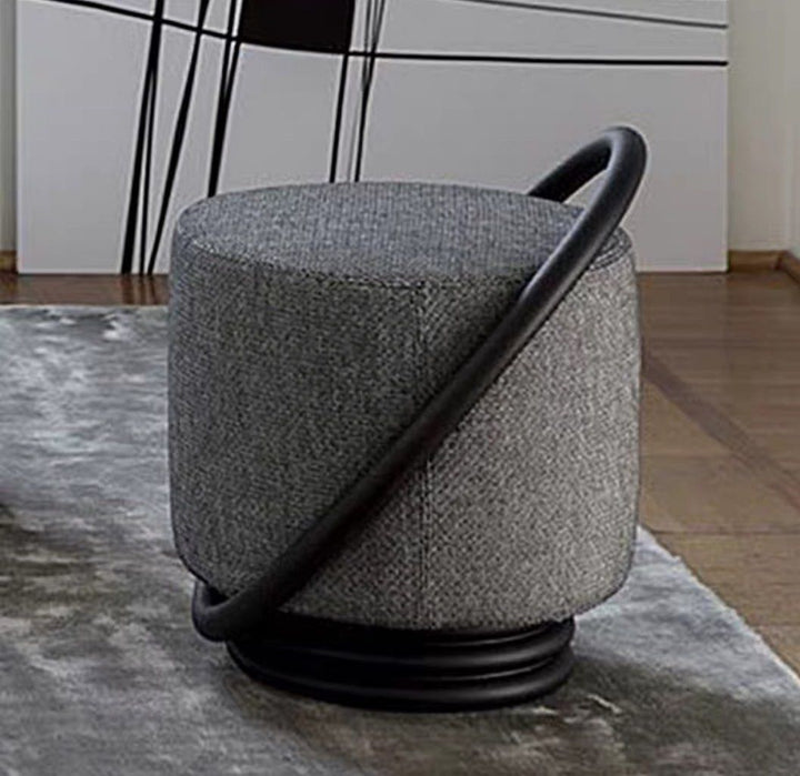 AEREN Modern Boucle Stool