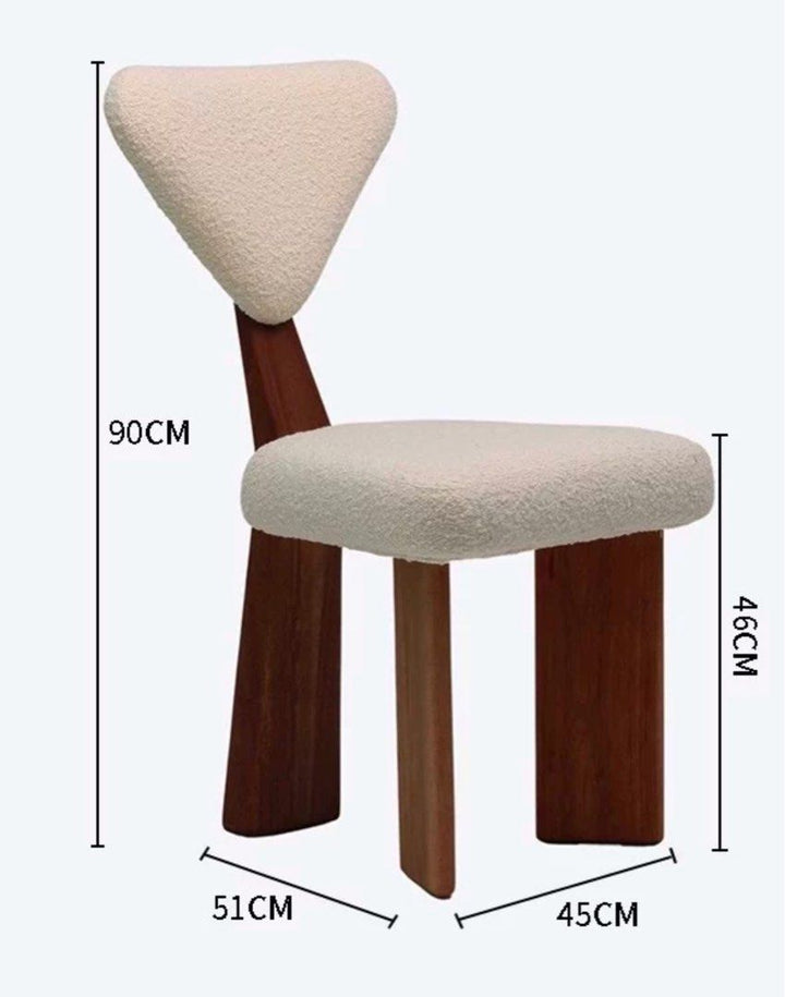 JABYS Modern Solid Wood Dining Chair