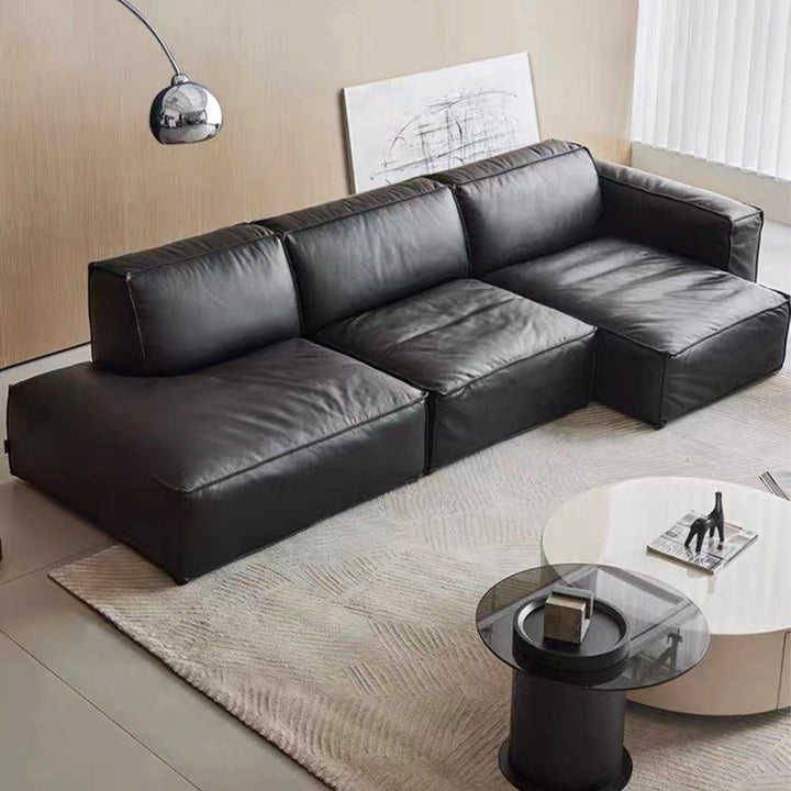 MORRIN Modern Modular Leather Sofa