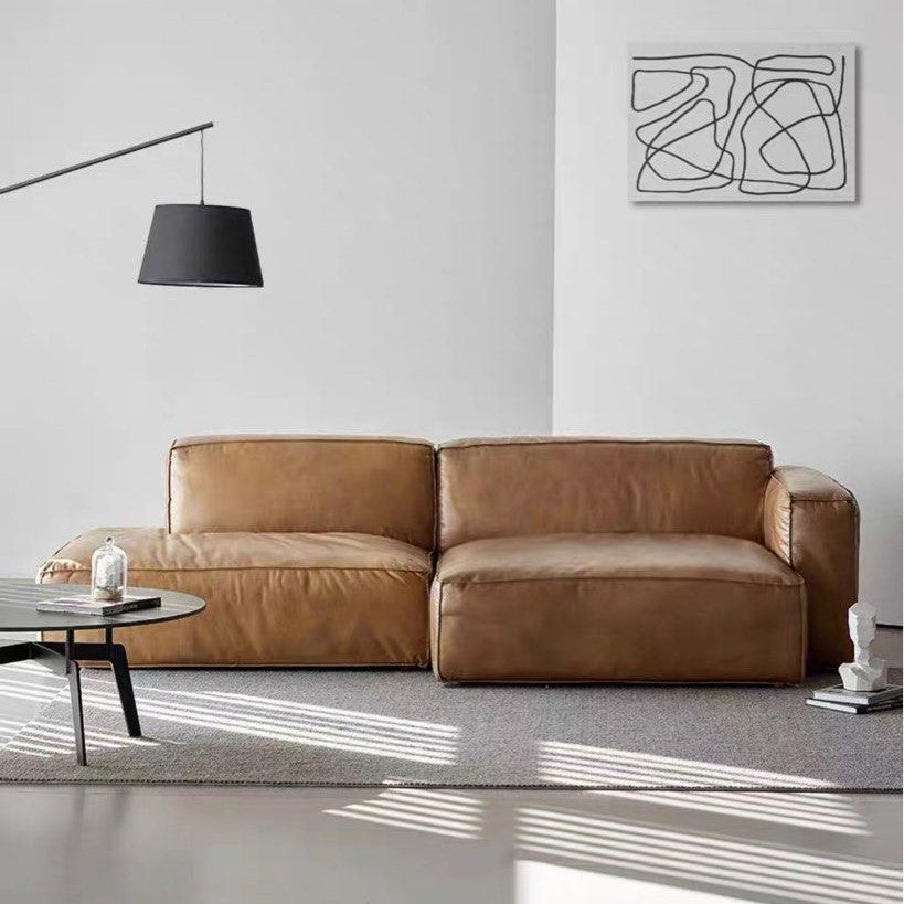 MORRIN Modern Modular Leather Sofa