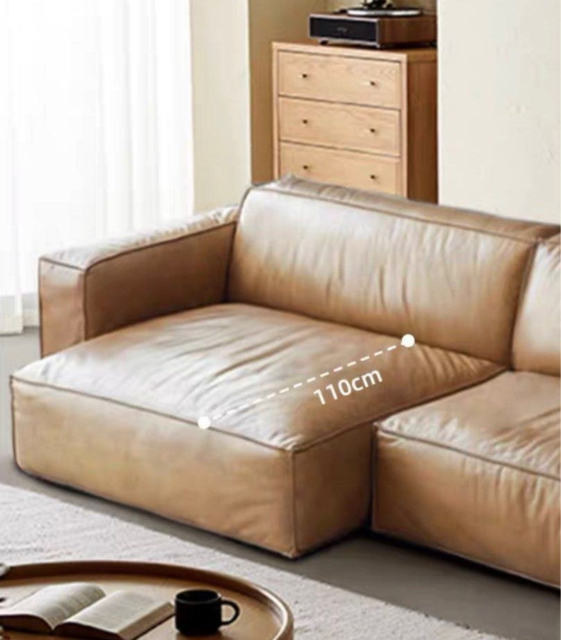 MORRIN Modern Modular Leather Sofa