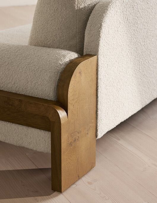 ZYRA Modern Boucle Sofa