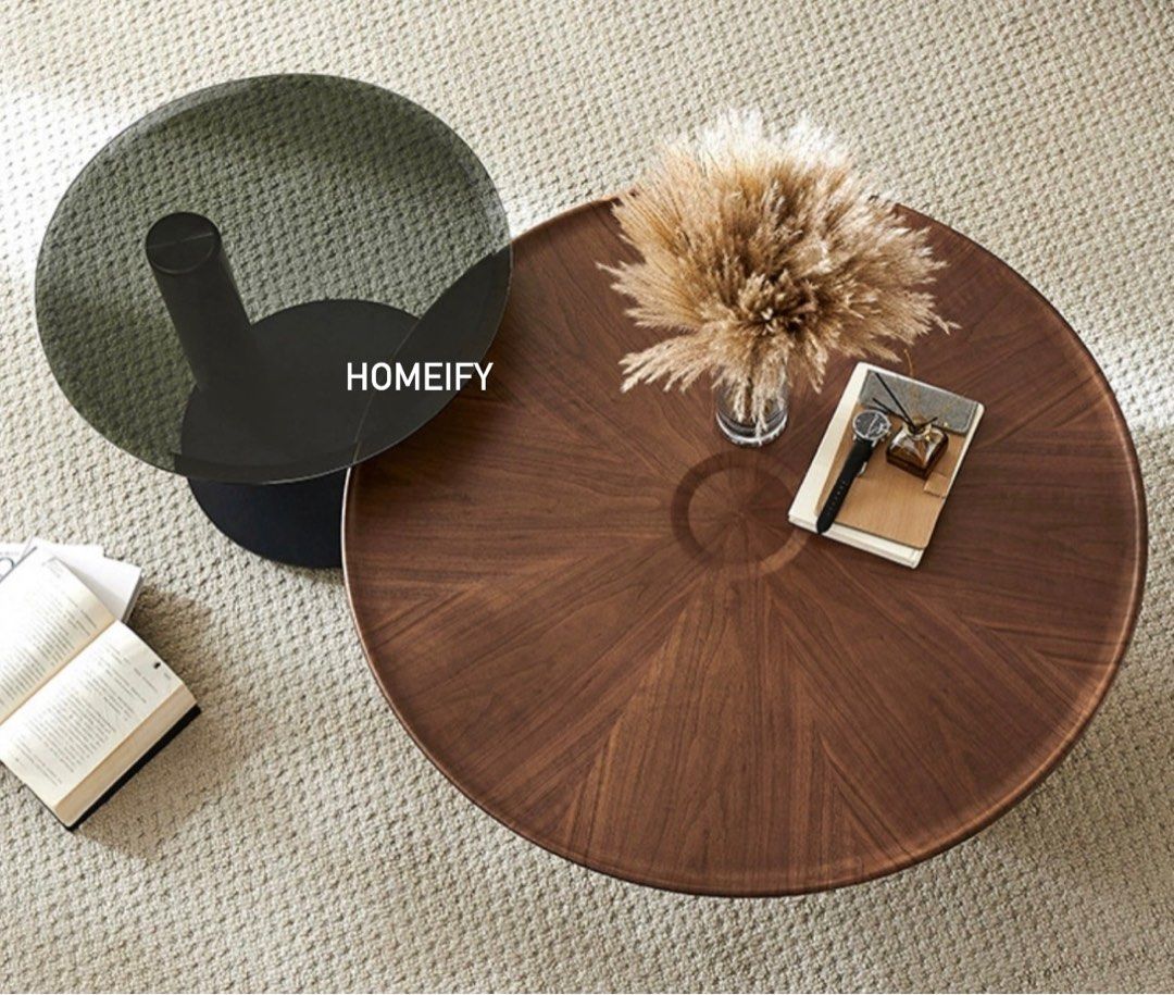 NIKOLAS Minimalist Coffee Table and Side Table Set