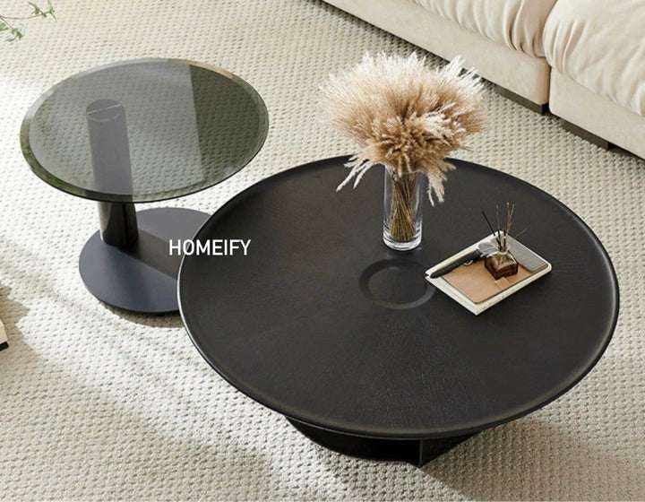 NIKOLAS Minimalist Coffee Table and Side Table Set