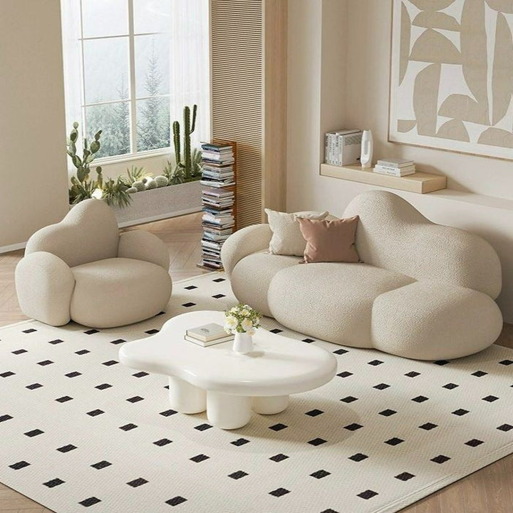 ELENA Modern Boucle Armchair