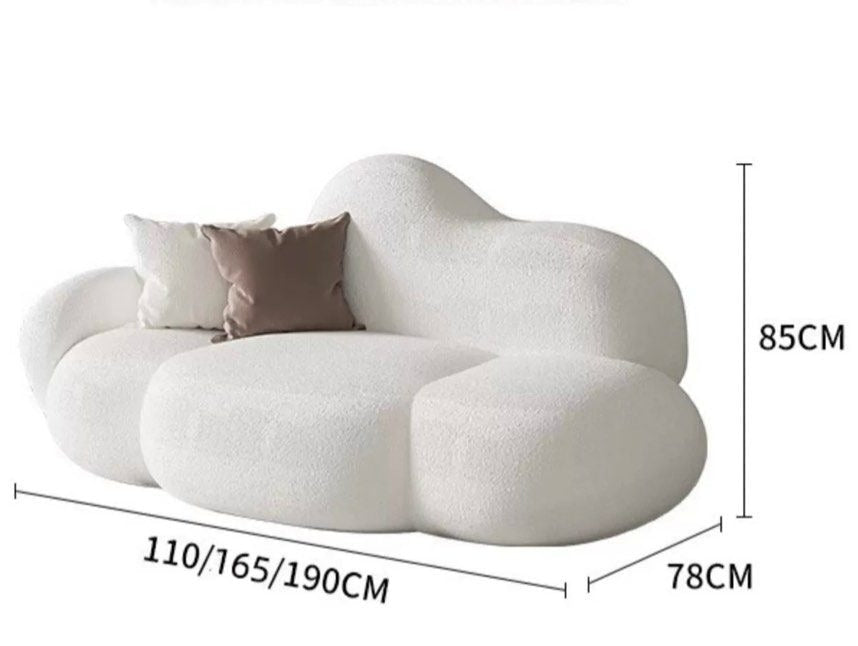 ELENA Modern Boucle Armchair
