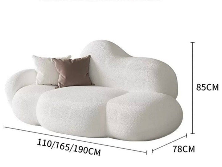 ELENA Modern Boucle Armchair