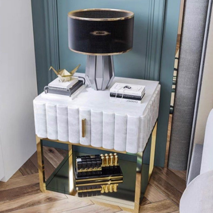 ARYA Modern Marble Side Table