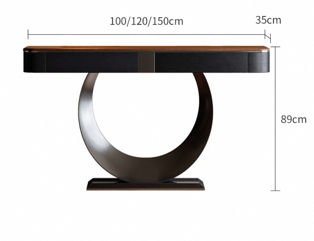 AURINA Modern Console Table