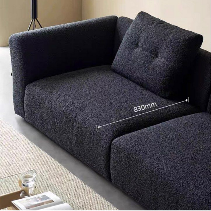 TREVORA Modern Boucle Sofa