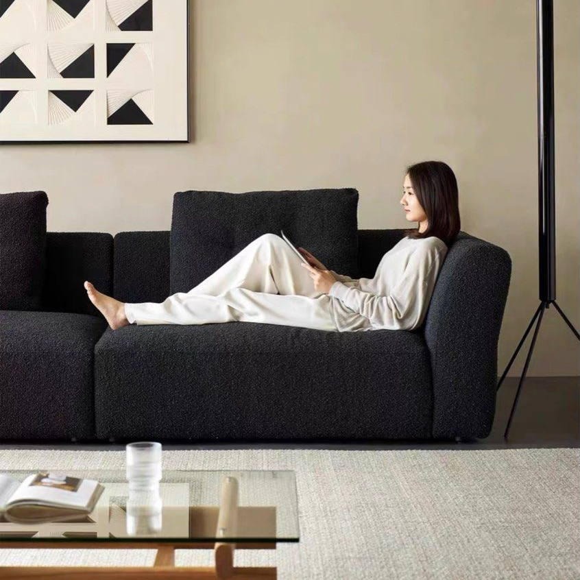 TREVORA Modern Boucle Sofa