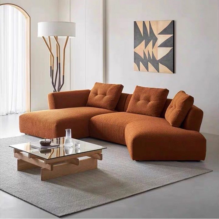 TREVORA Modern Boucle Sofa