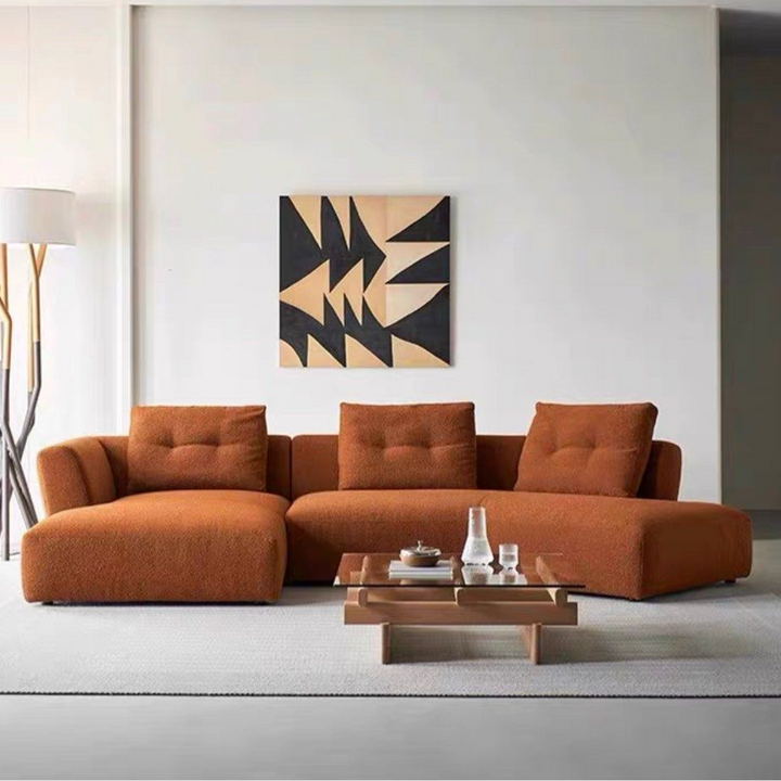 TREVORA Modern Boucle Sofa