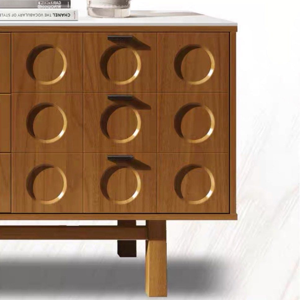 AURO Japandi Solid Wood Sideboard