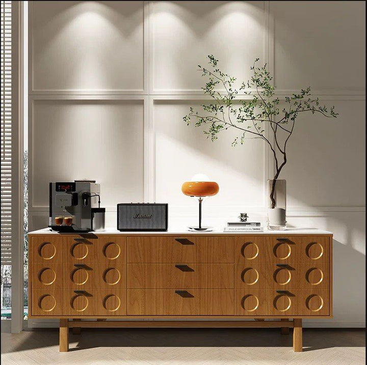 AURO Japandi Solid Wood Sideboard