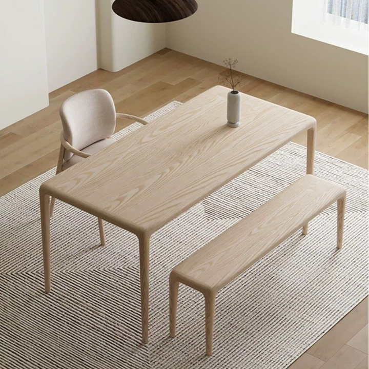 GARCIA Modern Solid Wood Dining Table
