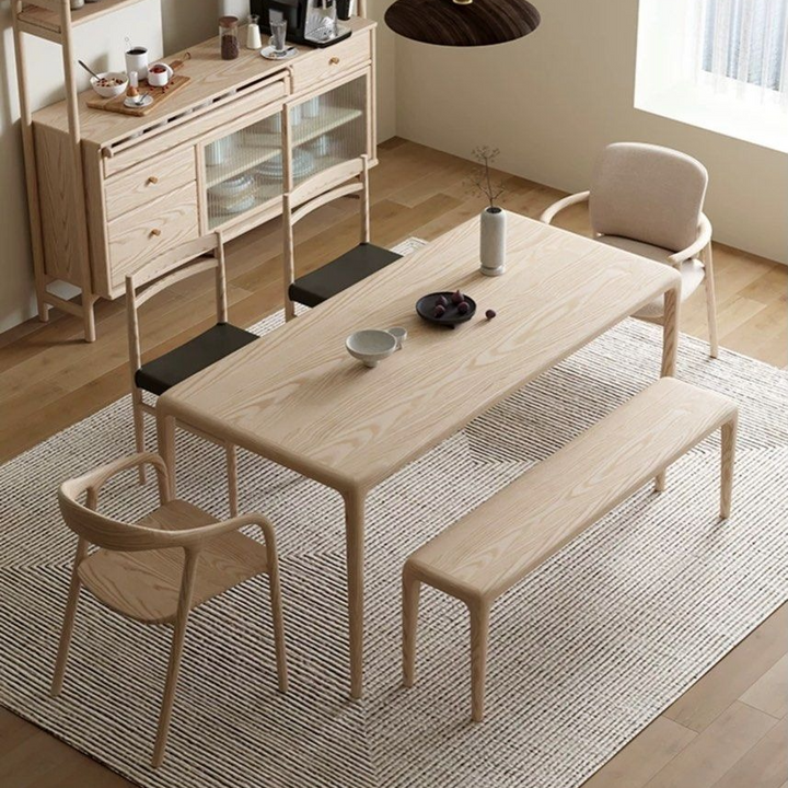 GARCIA Modern Solid Wood Dining Table