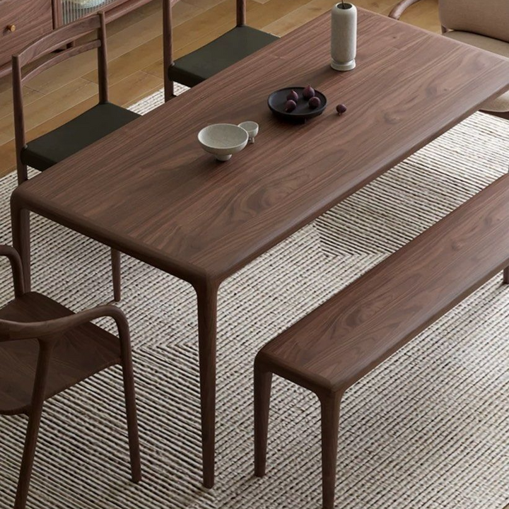GARCIA Modern Solid Wood Dining Table