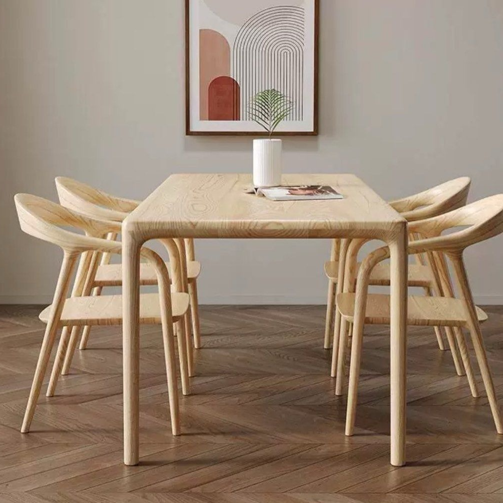 GARCIA Modern Solid Wood Dining Table