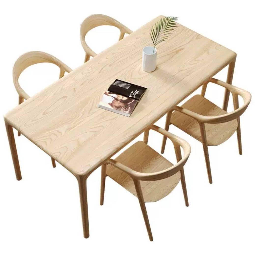 GARCIA Modern Solid Wood Dining Table