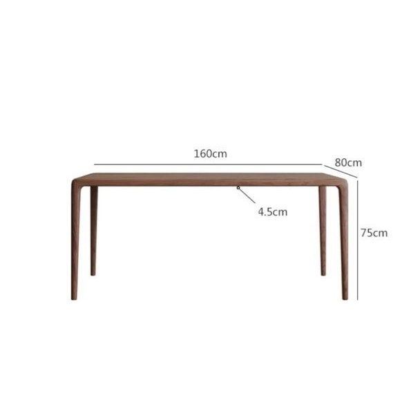 GARCIA Modern Solid Wood Dining Table