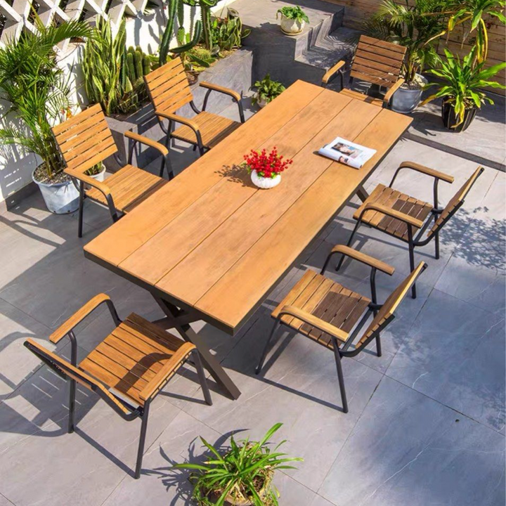 VIKTOR Modern Outdoor Table & Chairs