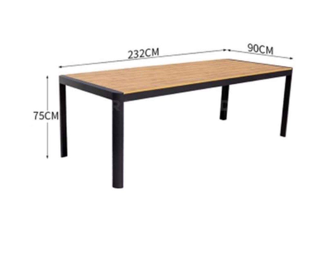VIKTOR Modern Outdoor Table & Chairs