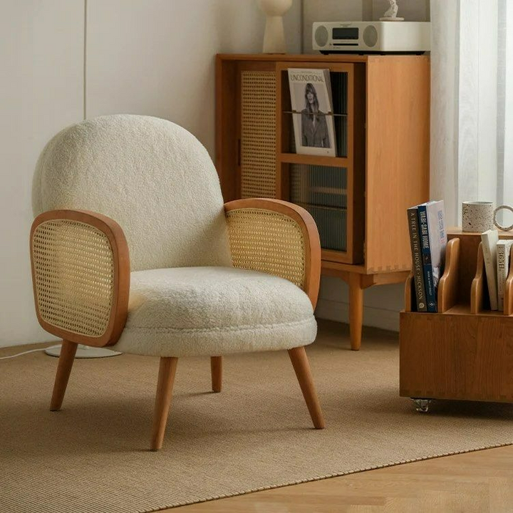 SHILOH Rattan Arm Lounge Chair