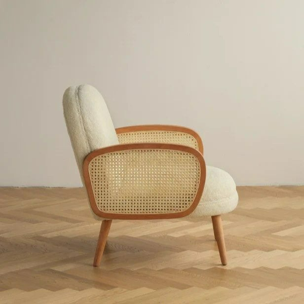 SHILOH Rattan Arm Lounge Chair