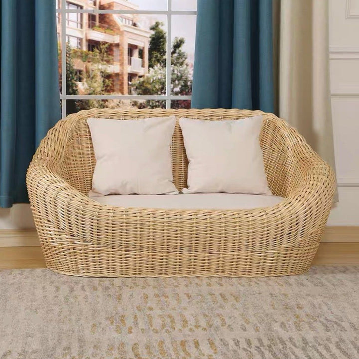 DURVANO Modern Rattan Outdoor Sofa