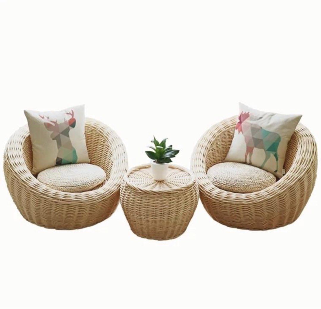 DURVANO Modern Rattan Outdoor Sofa