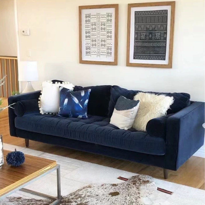 VANDELOR Classic Velvet Sofa