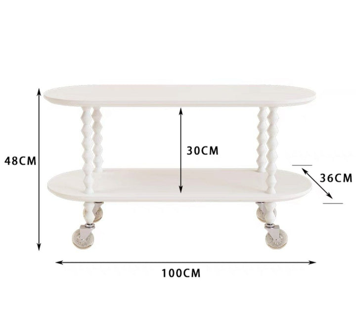 FREMEN Modern Marble Side Table